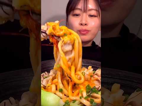 【ASMR】油うどん　#asmr #咀嚼音 #すする音 #うどん #eatingsounds #mukbang #食べる音 #おうちごはん #モッパン