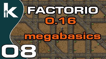 Factorio Megabasics - Ep 8 | Iron Station | Factorio 0.16 Megabase Building