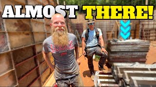 Construction of a MEGA sized Modern Home PT 10