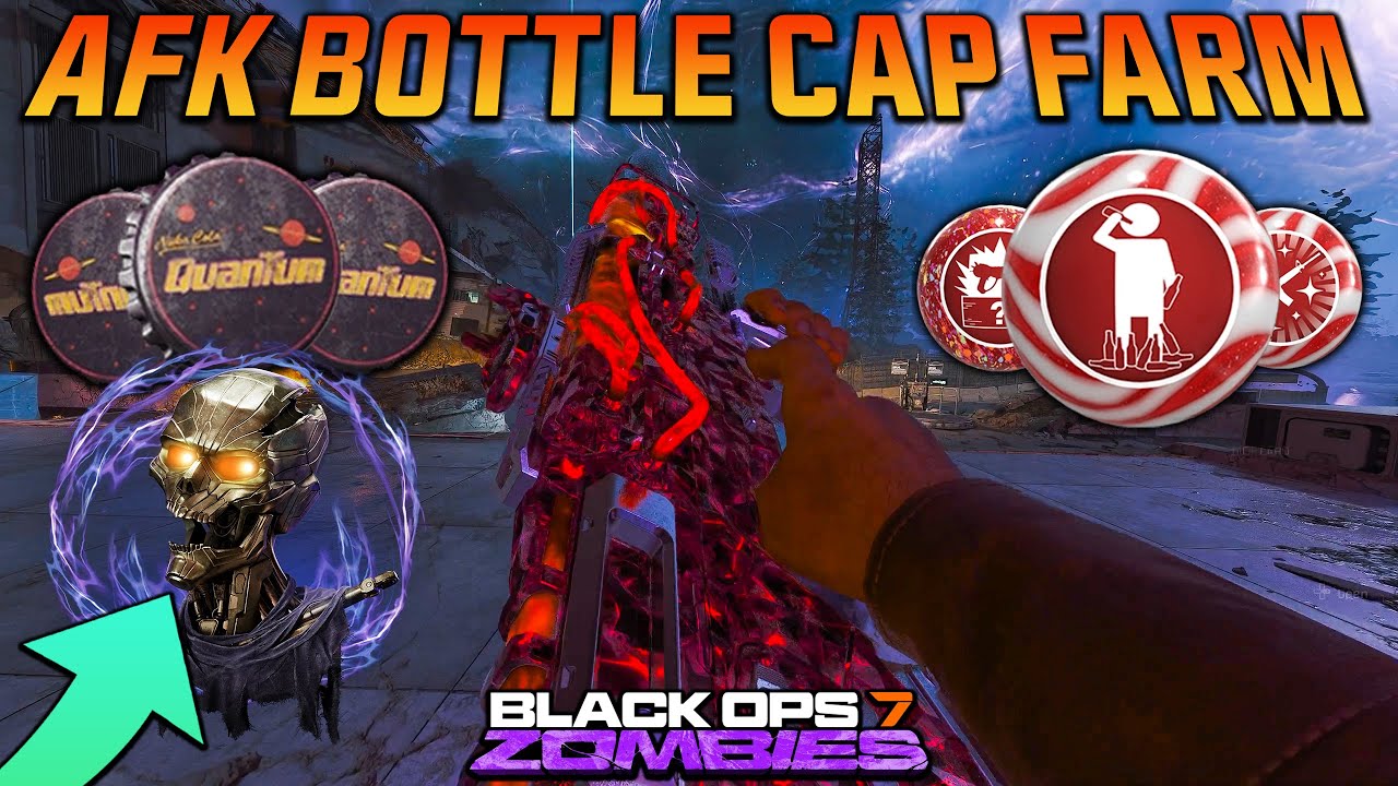 *NEW* AFK Bottle Cap Glitch In BO7 Zombies! ( EASY #1 Baron of the Wasteland Event )