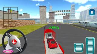 Airplane Pilot Car Transporter Simulator Plance Transport Kids screenshot 4