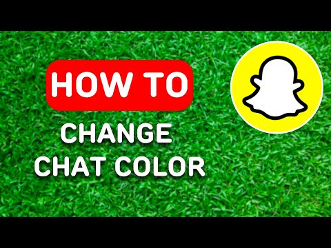 How To Change Snapchat Chat Color - Full Guide