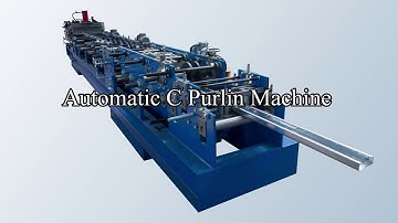 Automatic Size-changing C Purlin Machine