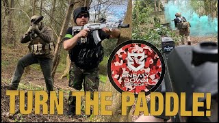 Turn the paddle! enemy down airsoft - Royal Huntsman