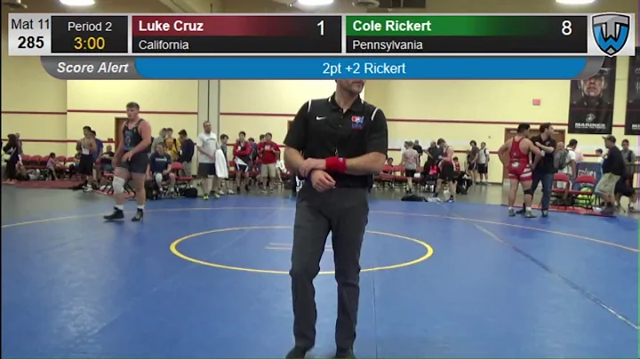 514 Men 285 Luke Cruz California vs Cole Rickert Pennsylvania 4760604104