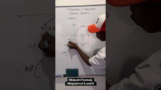 Mathematics analytical geometry midpoint formula