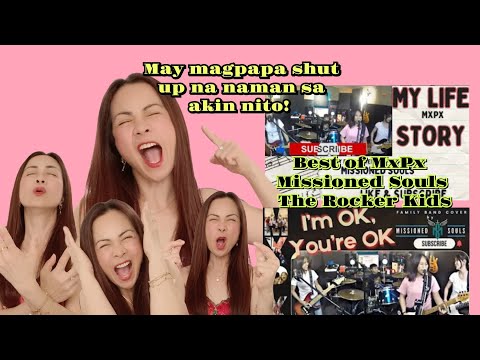 The Best Of MxPx Cover By Missioned Souls/ Mga Batang Rakista #mxpx #coversong #familyband