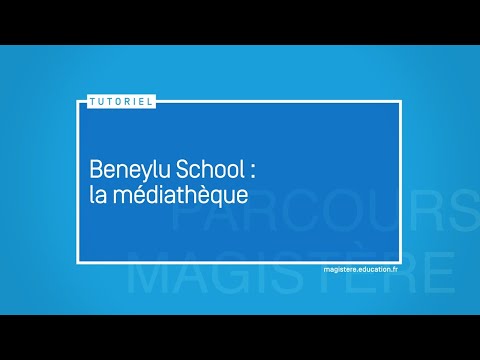 Beneylu school : la médiathèque