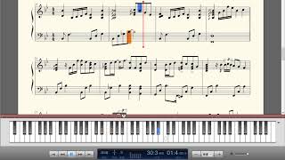 《海角七号》插曲-《各自远扬 》钢琴曲(Piano Music)-轻音乐