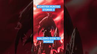 MALZENO GOIN TO WORK! Monster Hunter Stories 3! #monsterhunter #gaming #shorts @TheVelvetRoom