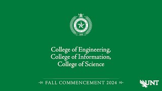 Engineering, Information & Science | UNT Commencement Fall 2024