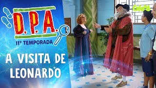 A VISITA DE LEONARDO | D.P.A. | 11ª TEMP. | Mundo Gloob
