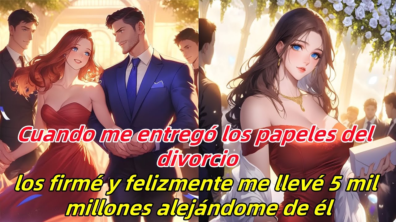 Cuando me entregó el acuerdo de divorcio, firmé y me fui feliz con 5 mil millones.