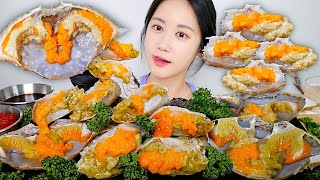 아이스 꽃게회??내장 가득 제철 꽃게회 먹방? | Raw Blue Crab | ASMR MUKBANG | EATING SHOW