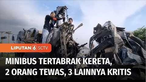 Kecelakaan Maut di Perlintasan Kereta Tanpa Palang di Nganjuk, 2 Orang Tewas & 3 Kritis | Liputan 6