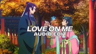 Love On Me - Jt Bazz Perfectly Slowed Reverb B Boosted Audio Edit