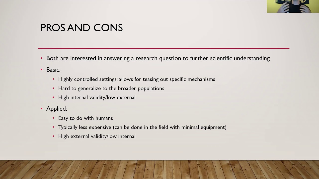 Basic and Applied Research - YouTube