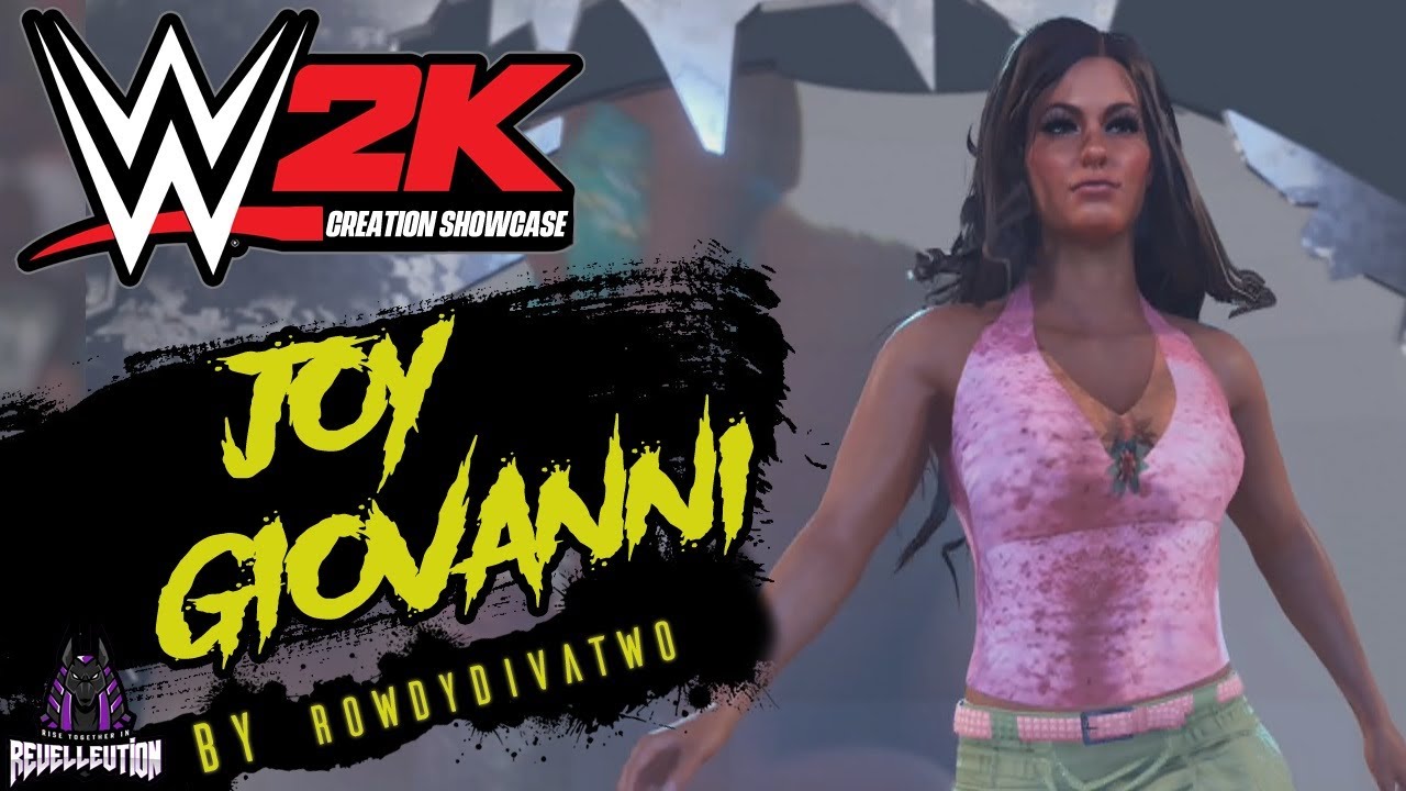 wwe-2k-creation-showcase-joy-giovanni-wwe2k23-wwe-youtube