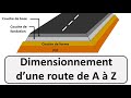 Dimensionnement dune route de a  z  les tapes  suivre