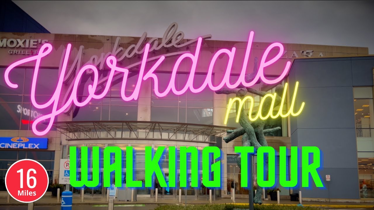 Yorkdale Mall Toronto Walking Tour YouTube