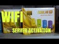 FEMTO pro 2 wifi serveur activation