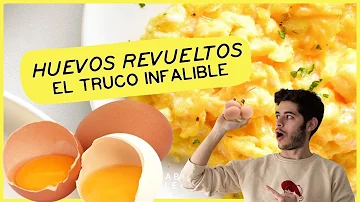 ¿Qué hace que los huevos revueltos se vuelvan GRISES?