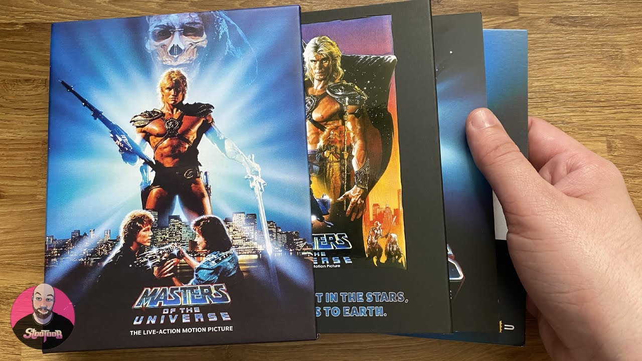 Unboxing The Masters of the Universe Special Edition Blu Ray from