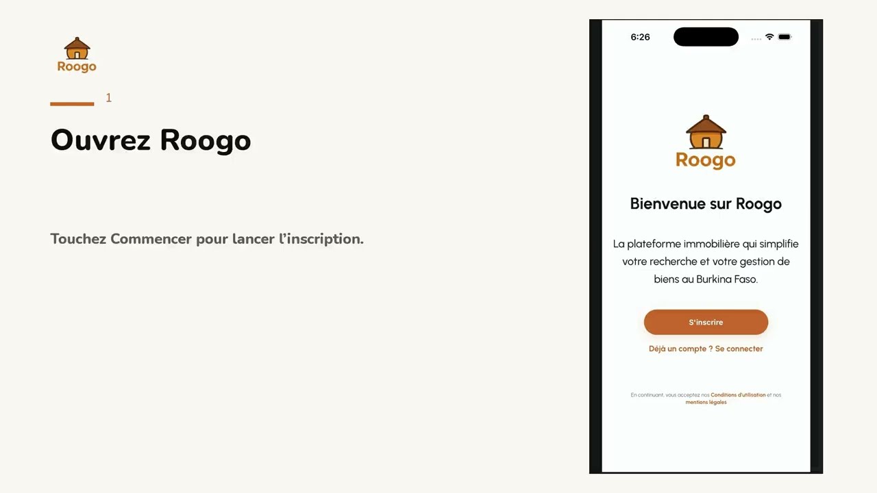 Aperçu de l'article : Comment créer un compte propriétaire Roogo avec Google