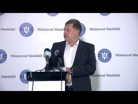 Conferință de presă susținută de ministrul Sănătății, prof  univ  dr  Alexandru Rafila