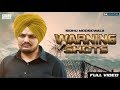 Warning shots  sidhu moose wala full song latest punjabi songs 2018 