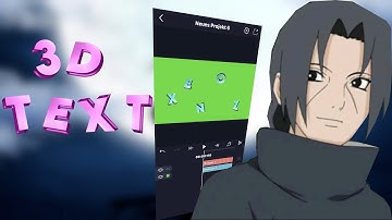 3D TEXT like XENOZ!!!  Alight Motion +project file