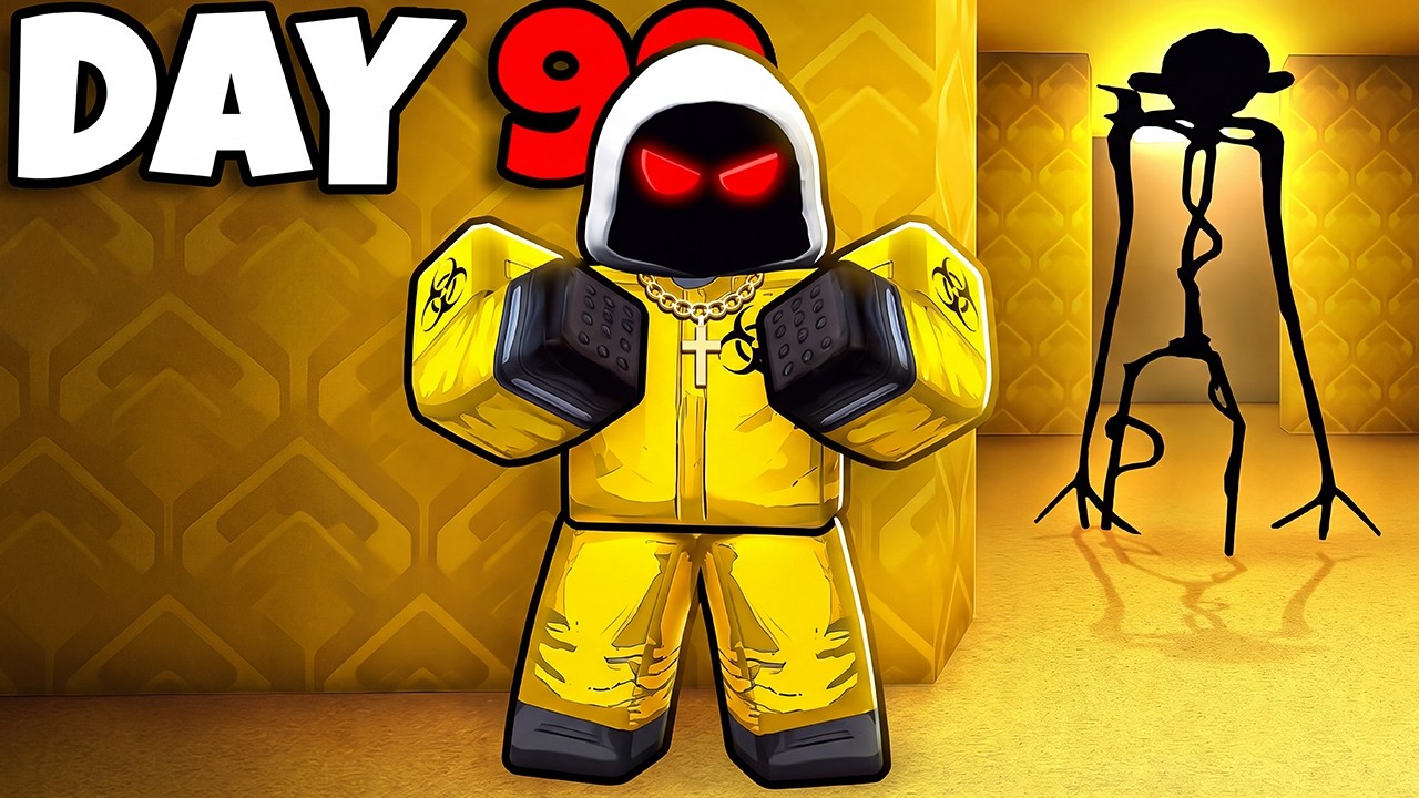 Surviving 99 Nights In The Roblox Backrooms!