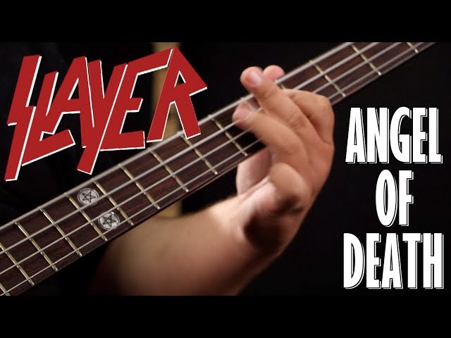 [BASS COVER] Slayer - Angel of Death class=