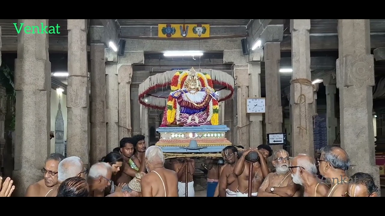 Sri Sarangapani Swamy Temple Kumbakonam Sri Mahadesikan 756th Thirunakshatra Mahastavam