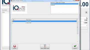 IQ POS   POS   Sales   Cash Sales   6   Rep Selection