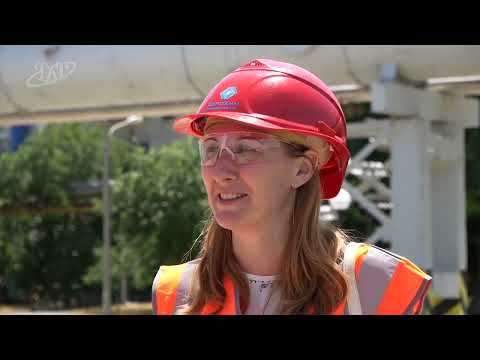 Невинномысский Азот провел экскурсию для Новомосковских школьников