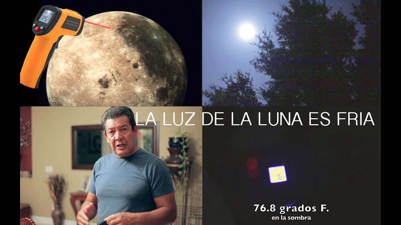 La Luna tiene Luz Propia (experimento) - Moonlight test - YouTube