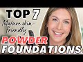 7 BEST Powder Foundations 2022 | Mature Skin • All Skin Types