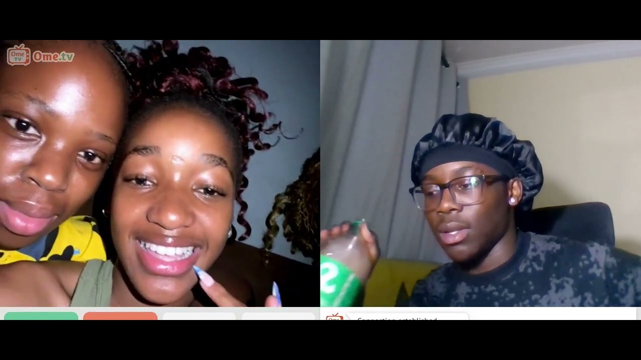 Just a lil funzy on ome.tv😂🔥🔥