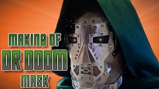 How to make Dr Doom mask from steel (tutorial + free templates)