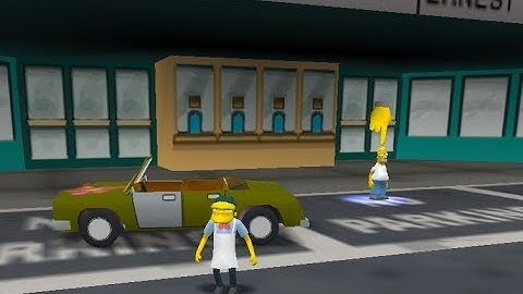 Simpsons Hit And Run - Road Rage Returns Level 2 (Part 1)