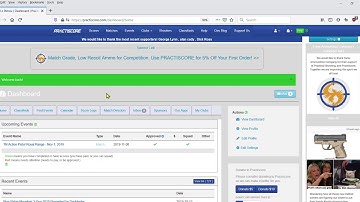 Practiscore; Find Your Scores