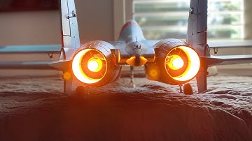 Eflite 70mm Su-30 Gooniac LED Afterburner installation Part 1