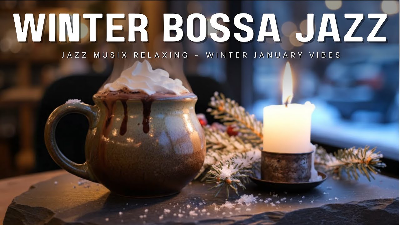 Elegant Bossa Nova Jazz ~ Warm Coffee for Peaceful Energy and Positive Vibes
