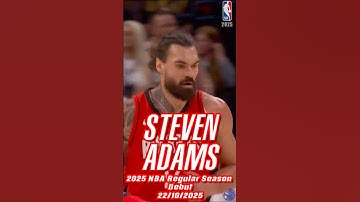 🇳🇿 Steven Adams Puts On a Rebounding Clinic in the Opening Game of the NBA Regular Season 2025 🏀