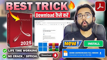📥 Adobe Acrobat Pro 2025 Download | No Crack/ 100 % Legal|| Free Trial |Adobe Acrobat Pro Pc Install