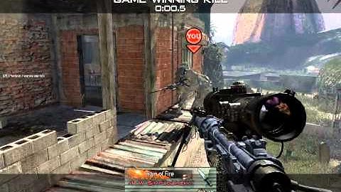 MW2 360 noscope game winning kill