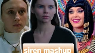 Siren x the nun x katty pery E.T 3 song mashup