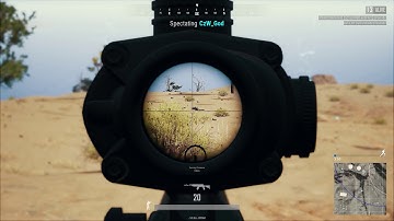 Blatant aimbot in PUBG