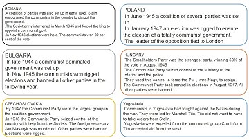 EDEXCEL GCSE History Cold War: Soviet Expansion